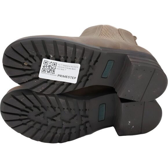 Eastland Jasmine Chelsea Ankle Boots for Women Brown Slip-On Block Heel US 7 - Picture 6 of 6